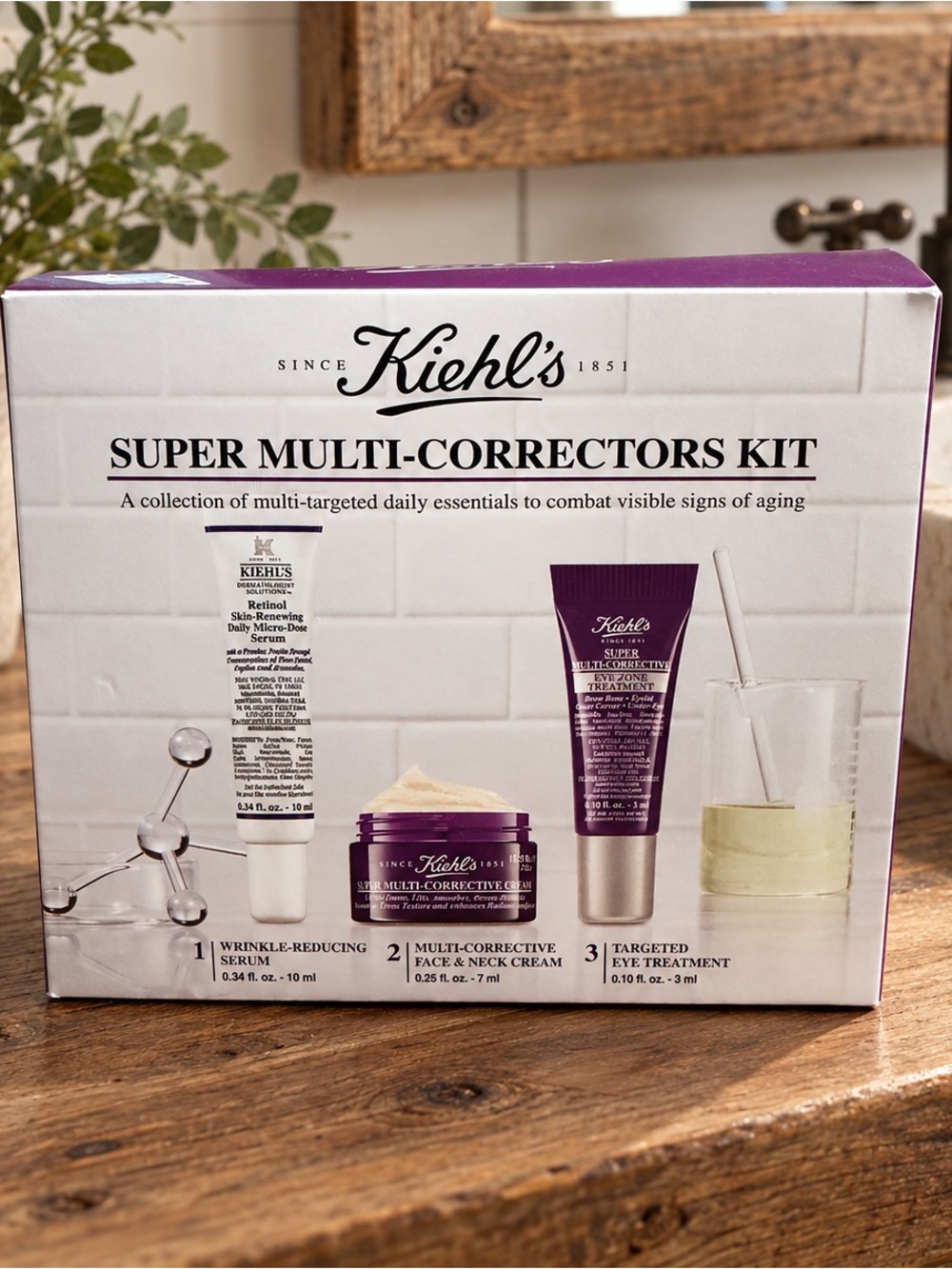 Kiehl's Super Multi-Correctors Kit - BNIB, 3 piece set!